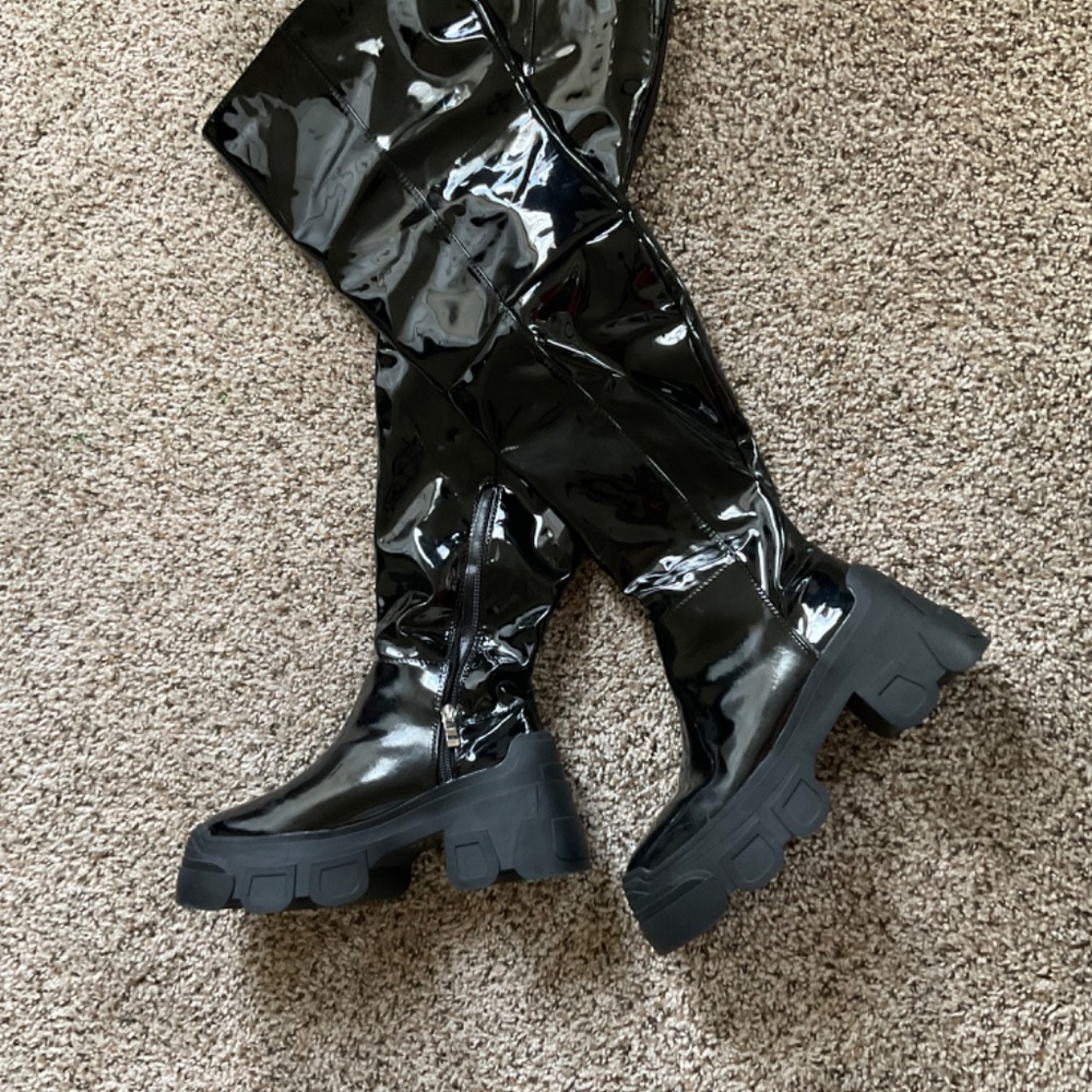 Knee high boots